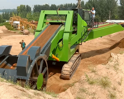 JXLQ-500 Crawler premično kolo z dvojno žlico